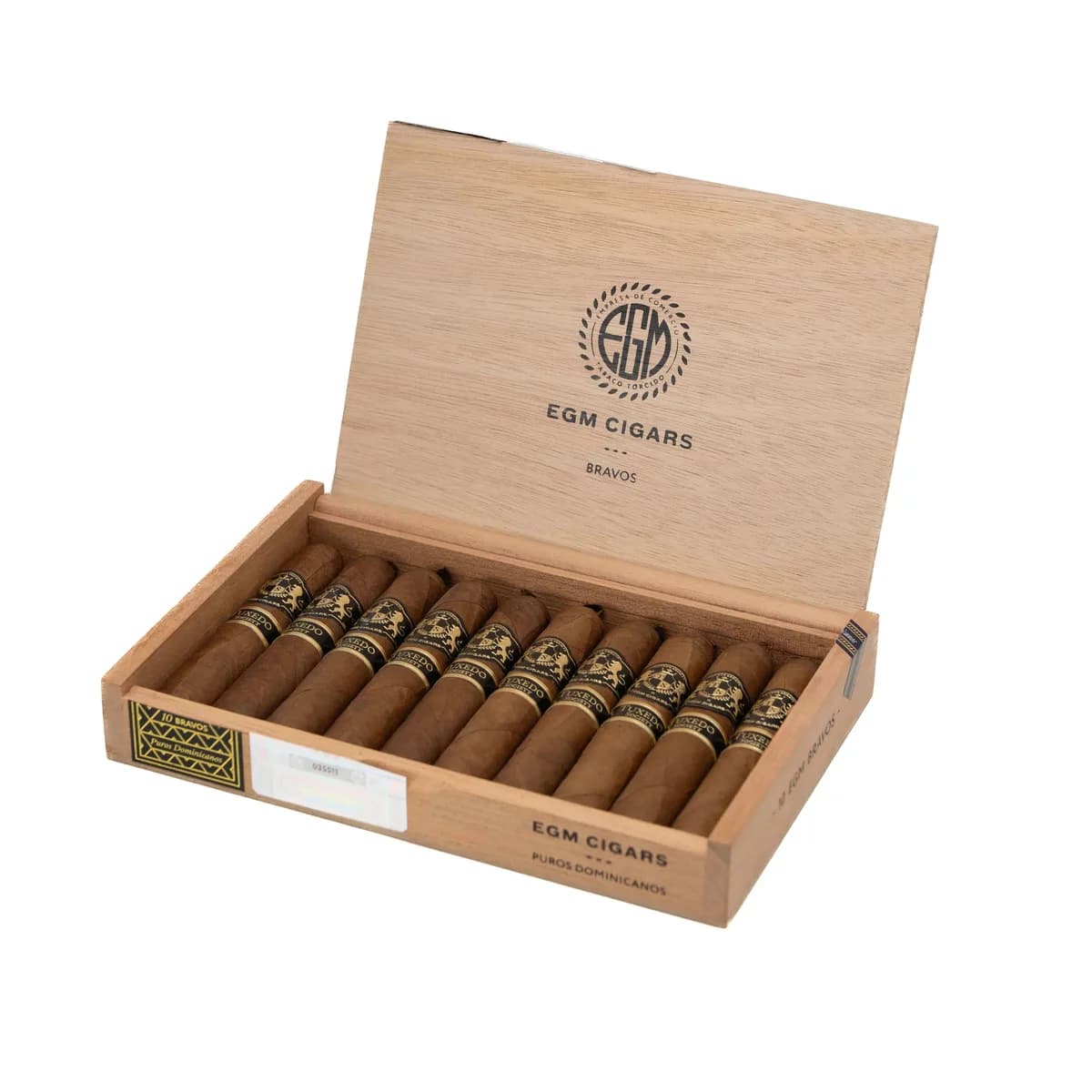EGM Bravos Tuxedo Society cigar